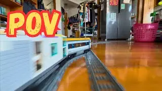 POV: Riding A LEGO Train Into A CRASH #9