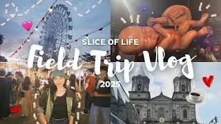 🎡 FIELD TRIP VLOG |📍Pampanga | Slice of Life : Amusement park, museum & church