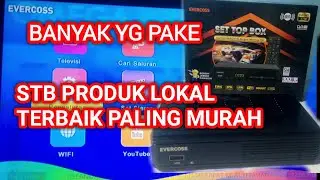 Review dan pasang set top box evercoss prime