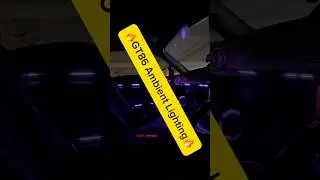 ✨ Introducing the Ambient Lighting Installed on the GT86 ✨