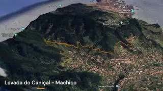 Levada do Cani&ccedil;al - Machico Trail Map, Walking&nbsp;in&nbsp;Madeira