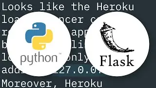 Python Flask Web API [Heroku]: It runs locally but shows Application Error when deployed