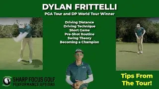 Дилан Фриттелли &ndash; новый тренер Sharp Focus Golf