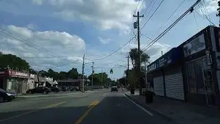 Driving from North Babylon  to Lindenhurst in Suffolk,New York