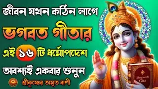 যদি আপনার দুশ্চিন্তা বেশি হয়, একবার শুনুন ভগবান শ্রীকৃষ্ণের বাণী কথা | Bhagwat gita saar in bengali