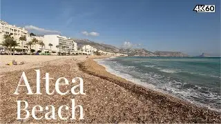 Altea Beach & Marina [Relaxing Walking Tour] 🏖️