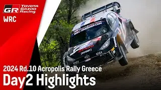 TGR-WRT 2024 Acropolis Rally Greece: Day 2 Highlights