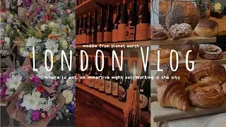 A week in my life living and working in London in my 20's: visitors, where to eat, nights out