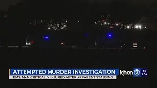 Attempted murder investigation