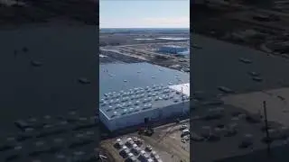 Latest footage of R2 expansion progress! #rivian