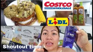 SMALL COSTCO AND LIDL HAUL | SHOUTOUT TIME