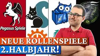 NEU auf deutsch - diese Rollenspiele erwarten uns in der 2. Jahresh&auml;lfte 2025!