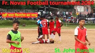 Quater Final || ST. JOHN  02 VS MANDAR FC 00 || HULHUNDU FOOTBALL MATCH 2024