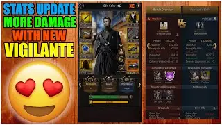 My New Secret Vigilante For More Shooter Damage - Stats update - Mafia City