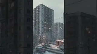 Winter in Eastern Europe #easterneurope #nostalgia #winter #pov #vibes #sovietunion