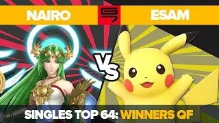 Nairo vs ESAM - Ultimate Singles: Top 64 Winners Quarterfinal - Genesis 7 | Palutena vs Pikachu