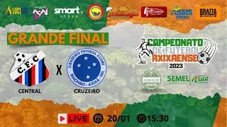 AO VIVO | Central FC x Cruzeiro FC | Final do Campeonato Axixaense 2023