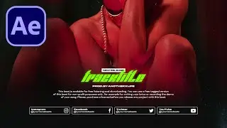 Cinematic - After Effects audio visualizer template | Type beats video | Audio Spectrum template