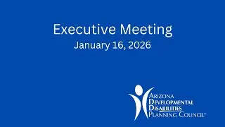 ADDPC Executive Committee meeting   2026