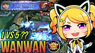 Sekali terbang rata🔥 - wanwan MLBB