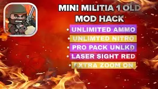 MINI MILITIA OLD VERSION MOD HACK😈 | DOWNLOAD MINI MILITIA 1 MOD HACK UNLIMITED AMMO NITRO