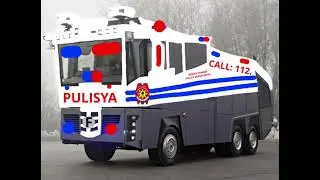 BRAND NEW 2020 MERCEDES-BENZ 3341 RIOT WATER CONNON TRUCK FOR NORTH YANKEE POLICE DEPARTMENT.
