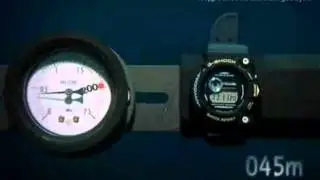 Тест часов Casio (Касио) на водонепроницаемость.