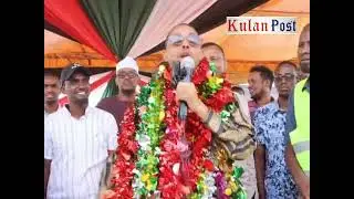 Ex-PS Abdi Dubat Backs President Ruto During the launch of 2027, Garissa Governor Bid