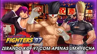 ZERANDO KOF 97 COM APENAS UMA FECHA NO LEVEL 8 - IORI  BENIMARU  JOE HIGASHI - MEU MELHOR TIME