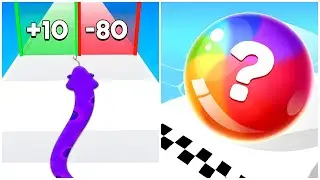 Ball Master 3D Vs Snake Evolution Run - (All Level ASMR Game)