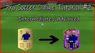 Pro Soccer Online Tutorial #2 | Intermediate / Advanced | Movement Guide #2 + (SETTINGS)