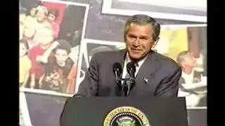 President Bush at La Crosse Logan High School - May 8, 2002
