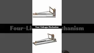 Four-Linkages One-Slider Mechanism || Five links mechanism #shorts #solidworks #mechanism