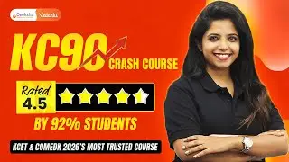 🔥 KC90 Rated 4.5★ by 92% Students | The Most Trusted Crash Course for KCET & COMEDK 2026
