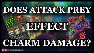 Do Attack Prey Increase Charm Damage? [TIBIA]
