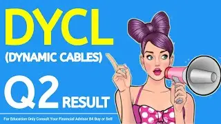 DYCL DYNAMIC CABLES Q2 RESULT #dyclsharenews #dynamiccablessharenews #polycabsharenews