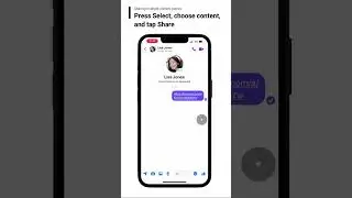 Share Content from the App iOS | Boards App
