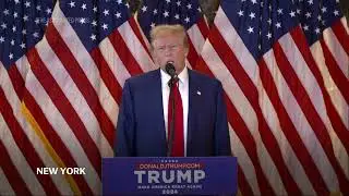Following his conviction in hush money case, Trump again slams 'rigged trial'