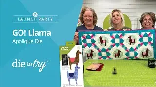 Die to Try: Celebrating National Embroidery Month with Llama Appliqué