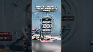 Double Pump Tilted Zone Wars Vault Code 🤫 2025 #fortnite #gaming #fortnitememes #summeronshorts