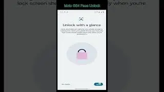 Moto G54 5g Mobile Face Unlock Settings | Moto Mobile me face lock kaise lgaye #motog545g