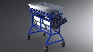 Grape crusher and separator
