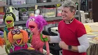 FRAGGLEROCK: BACK TO THE ROCK S2 Jim Henson's Creature Shop Tour - The Fabrication Room