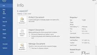 Display all the field codes of the document.