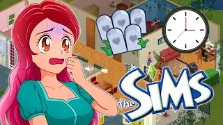 What happens when you leave The Sims 1 unpaused on the fastest speed?