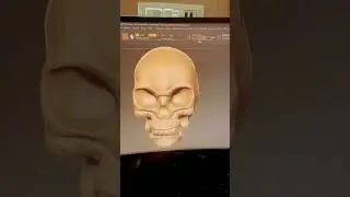 #viral#3Dskull#zbrush 🔥🔥