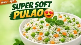 Simple ah Irundhaalum Taste 😋💚 Super Soft Green Peas🫛White Pulao | Comfort Food 🍚✨| Easy Veg Recipe 