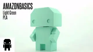 879 AMAZONBASICS Light Green PLA | 3D printed sample | #FilaMODE