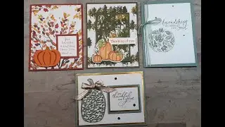 Stampin' Up! Pretty Pumpkins and More