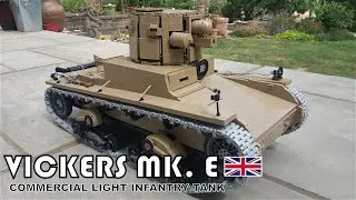 LEGO RC Vickers Mk. E (B) Light Infantry Tank